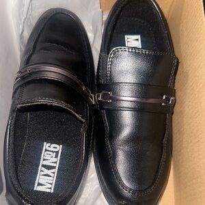 Boy Black Loafers
